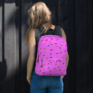 Mochila friki Donut rosa