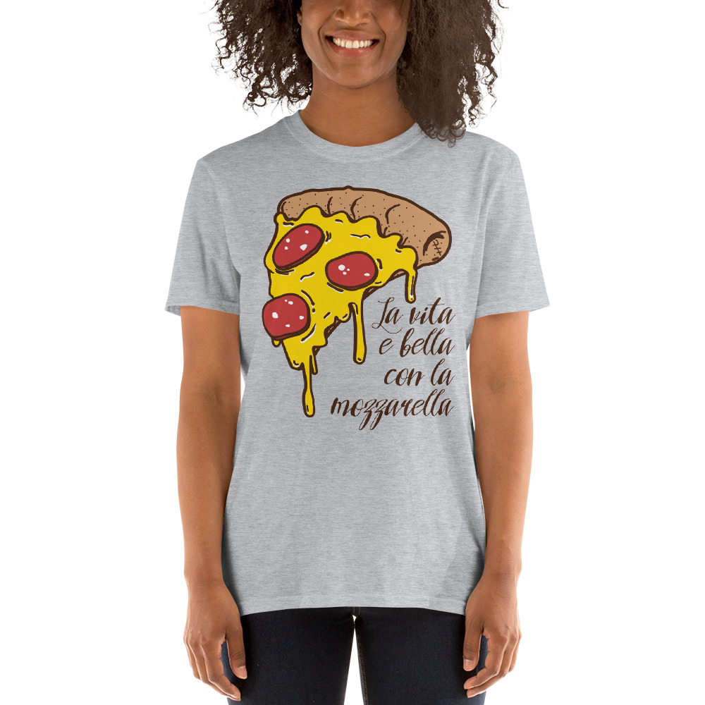 Camiseta friki Pizza