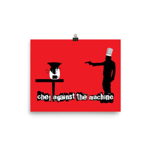 Póster Chef Against The Machine