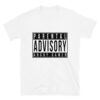 Camiseta Friki Parental Advisory Gamer