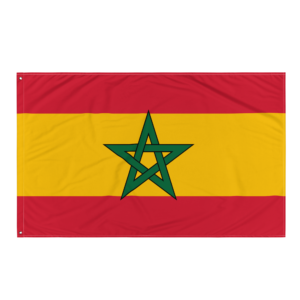 Bandera friki España Morocco